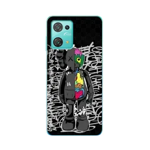 Чехлы для Blackview Oscal C30 Pro - Bearbrick Louis Vuitton (PREMIUMPrint) (Стиль Bearbrick)