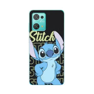 Чехол с принтом Стич на Blackview Oscal C30 Pro