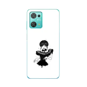 Чохли Венсдей на Blackview Oscal C30 Pro Уенсдей (AlphaPrint) (танець Венздей)