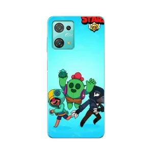Чехлы Brawl Stars для Blackview Oscal C30 Pro (AlphaPrint) (Тріо героїв)