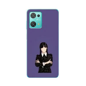 Чохли Венсдей на Blackview Oscal C30 Pro Уенсдей (AlphaPrint) (Венздей у чорному)