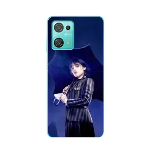 Чохли Венсдей на Blackview Oscal C30 Pro Уенсдей (AlphaPrint) (Венздей з парасолькою)
