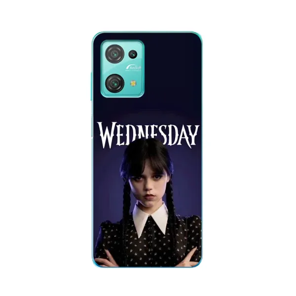 Чехол с принтом «Wednesday» для Blackview Oscal C30 Pro