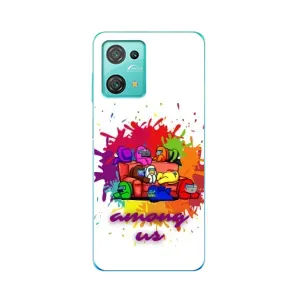 Чохли Амонг Ас для Blackview Oscal C30 Pro (AlphaPrint) (Яскравий АмонгАс)
