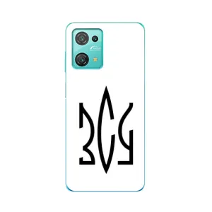 Чехлы для Blackview Oscal C30 Pro  Укр. Символика (AlphaPrint) (ЗСУ герб)