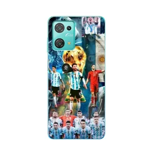 Чохли Мессі для Blackview Oscal C30 (AlphaPrint) (Аргентина Мессі)