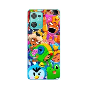 Чехлы Brawl Stars для Blackview Oscal C30 (AlphaPrint) (Герої Бравл Старс)