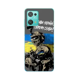 Чехлы с картинкой ЗСУ для Blackview Oscal C30 (AlphaPrint) (Героям Слава)