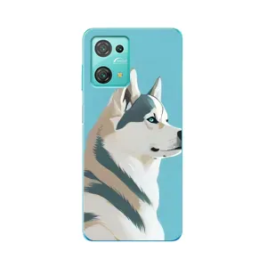 Чохол з Хаскі Blackview Oscal C30 - (AlphaPrint) (Хаскі арт)