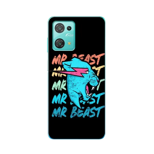 Чехол с принтом «logo Mr beast» для Blackview Oscal C30
