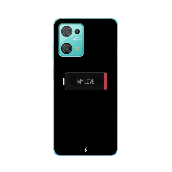 Чехол с принтом «Love battery» для Blackview Oscal C30 Чехол с принтом «Love battery» для Blackview Oscal C30