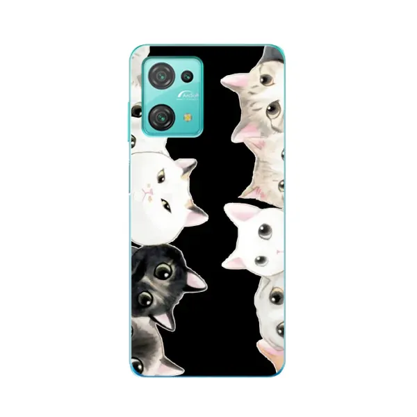 Чехол с принтом «Взгляд котов» для Blackview Oscal C30