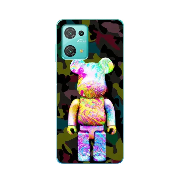 Чехол с принтом «Яркий Bearbrick» для Blackview Oscal C30