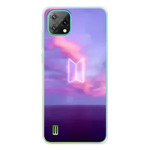 Чехлы BTS для Blackview Oscal C60 (AlphaPrint) (BTS логотип)