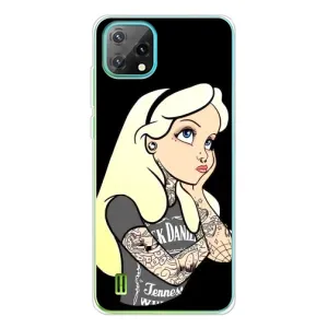 Чехол с печатью для Blackview Oscal C60 - (Мода) (AlphaPrint) (Девочка в тату)