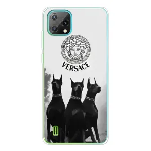 Чехлы VERSACE для >Блэквью Оскал C60 (PREMIUMPrint) (Доберман Версаче)