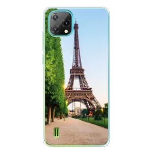 Чехол Эйфелева Башня для Blackview Oscal C60 - (AlphaPrint) (Дорога в Париж)
