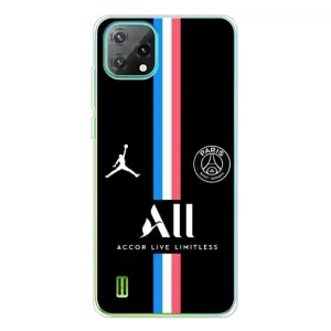 Чехлы PSG для Blackview Oscal C60 (AlphaPrint) (футболка ПСЖ)