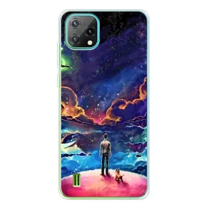 Космические Чехлы для >Блэквью Оскал C60 (VPrint) (Галактический вид)