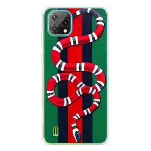 Чехлы ГУЧЧИ для >Блэквью Оскал C60 (AlphaPrint) (Gucci змия)