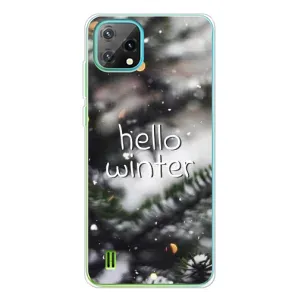 Новогодние, Праздничные Чехлы для Blackview Oscal C60 - 2024 год (Hello winter)
