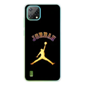 Чехлы для Blackview Oscal C60 - с картинкой JORDAN (AlphaPrint) (Jordan Gold)