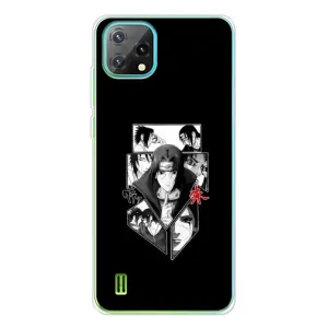 Чехлы на тему: Итачи Учиха для Blackview Oscal C60 (AlphaPrint) (коллаж Итачи)