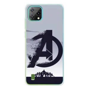 Чехлы с героями Марвел Blackview Oscal C60 (VPrint) (Команда А)