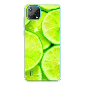 Чехлы с Фруктами для Blackview Oscal C60 (VPrint) (Лайм)