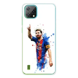 Чехлы Месси для Blackview Oscal C60 (AlphaPrint) (Лео Месси)