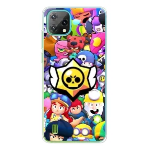 Чехол для Blackview Oscal C60 Бравл Старс (VPrint) (Лого Brawl Stars)