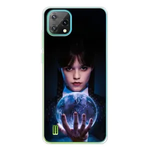 Чехол с дизайном Венздей 2 на Blackview Oscal C60 (Магическая сфера Уэнздей)