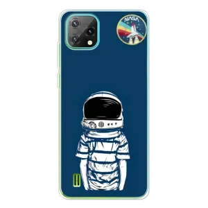 Чехол NASA для Blackview Oscal C60 (AlphaPrint) (Мальчик в шлеме)