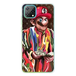 Брендновые Чехлы для Blackview Oscal C60 - (PREMIUMPrint) (Mario LV)
