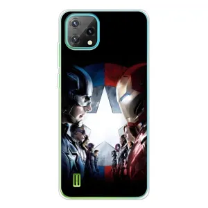 Чехлы с героями Марвел Blackview Oscal C60 (VPrint) (Марвел стайл)