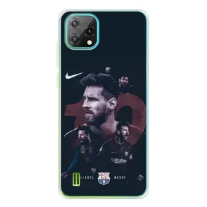 Чехлы Месси для Blackview Oscal C60 (AlphaPrint) (Месси 10)