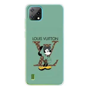 Чехлы Луи Витон для Blackview Oscal C60 (AlphaPrint - LOUIS VUITTON) (Микки Маус LV)