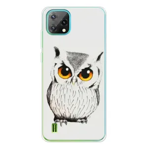 Чехол с птицами на Blackview Oscal C60 (VPrint) (Милая Сова)