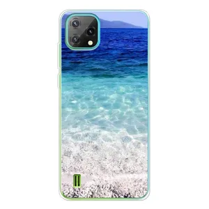 Силиконовый чехол с КАРТИНКАМИ лето для Blackview Oscal C60 (AlphaPrint) (Море)