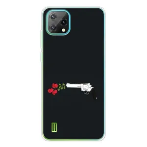 Чехлы (ART) Цветы на Blackview Oscal C60 (VPrint)