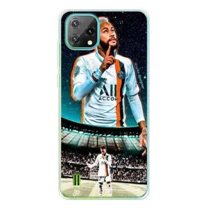 Чехол Неймар для Blackview Oscal C60 (AlphaPrint) (Неймар ПСЖ)