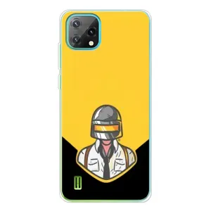 Чехол PUBG для >Блэквью Оскал C60 (AlphaPrint) (Пабг в шлеме)
