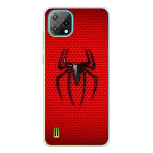 Чехол с человеком пауком для Blackview Oscal C60 - (AlphaPrint)