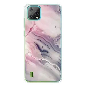 Мраморный чехол на Blackview Oscal C60 (VPrint) (Пурпурный Мрамор)