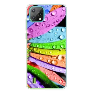 Чехлы (ART) Цветы на Blackview Oscal C60 (VPrint) (Семицветик)