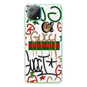 Брендновые Чехлы для Blackview Oscal C60 - (PREMIUMPrint) (Стиль GUUCI)