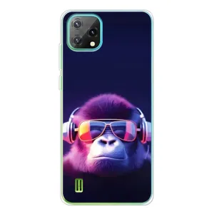 Чехол с Обезьянами Blackview Oscal C60 - (AlphaPrint)