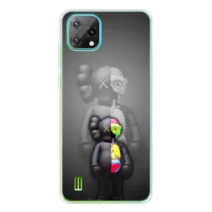 Чехлы для Blackview Oscal C60 - Bearbrick Louis Vuitton (PREMIUMPrint) (Тело Bearbrick)