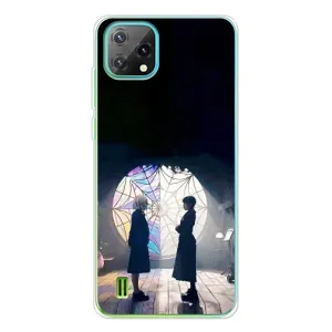 Чехлы Венсдей на Blackview Oscal C60 Уэнсдей (AlphaPrint) (Уэнздей и Инид)