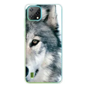 Чехлы с картинками животных Blackview Oscal C60 (Волк)